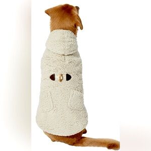 BRAND NEW !!! Sherpa Fleece Dog Jacket! 
Leash opening, Velcro closure, pockets